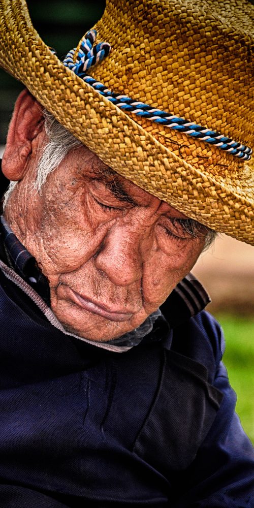 Old Man Cusco Peru Travel Photography