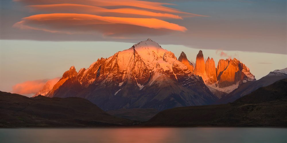 Sunrise Torres Del Paine Patagonia Landscape Photography