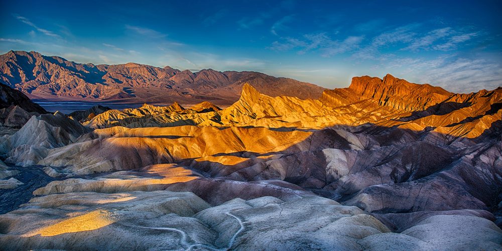 Sunrise Zabriskie Point Death Valley National Park